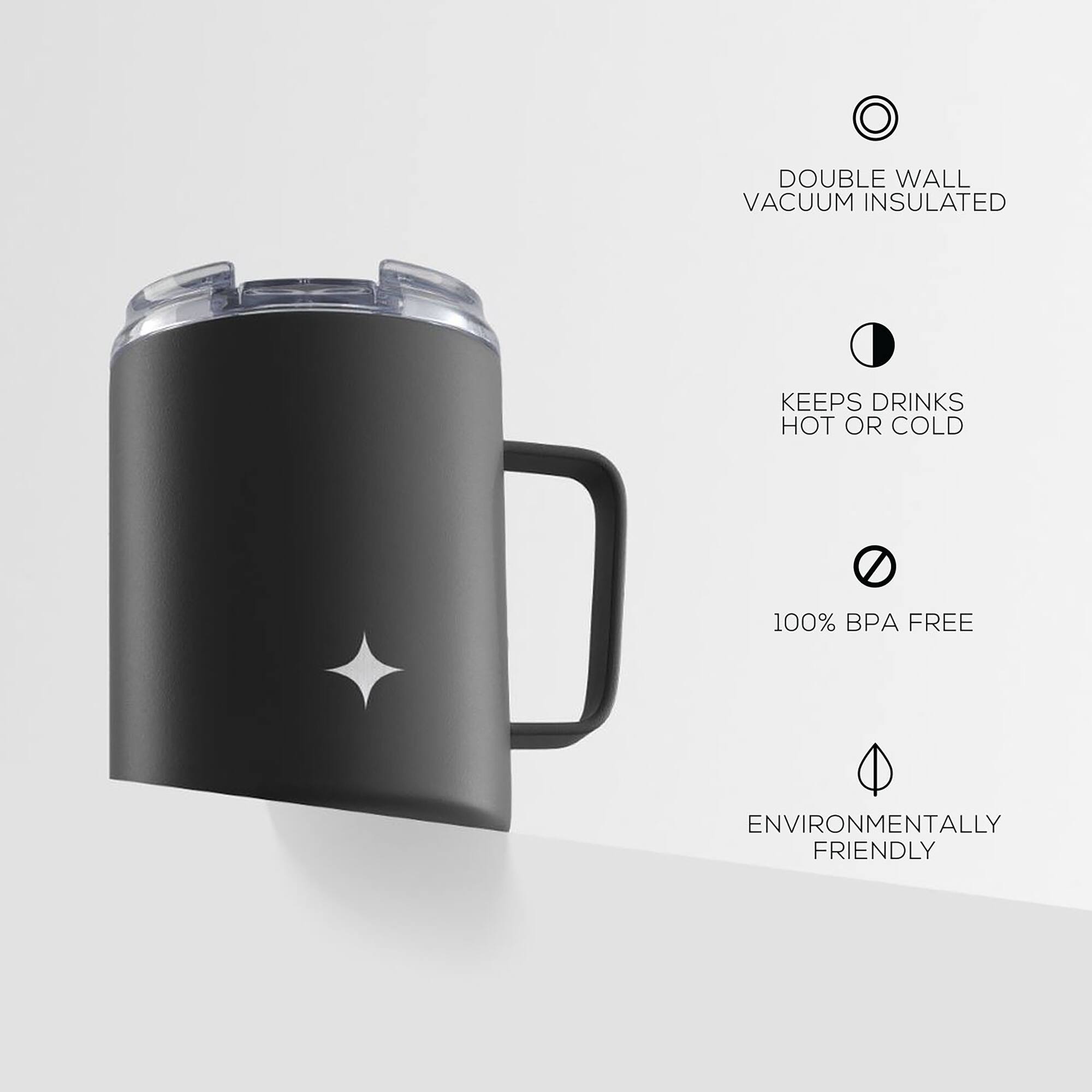 JoyJolt® 12oz. Vacuum Insulated Tumbler With Lid & Handle